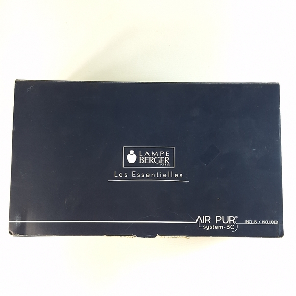 NIB Lampe Berger Essential 3C Air Pur System Round Lamp Neutral Gift Set - Picture 3 of 13